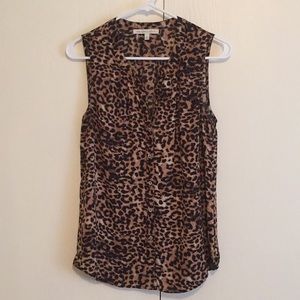 Animal print top